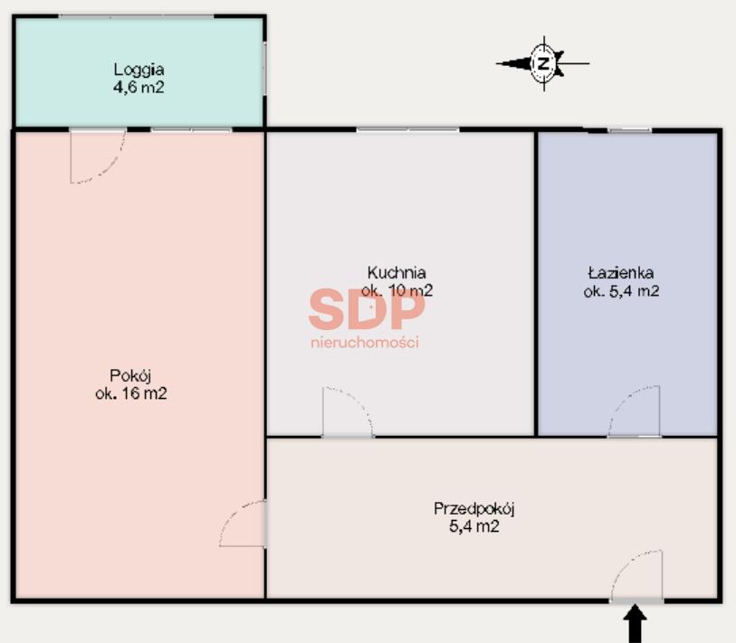Mieszkanie 37 m², Wrocław, Fabryczna, Mielecka - zdjęcie 10