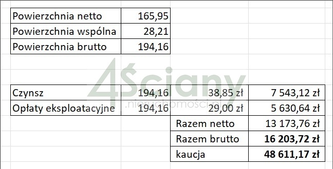 Lokal biurowy do wynajęcia, 165,95&nbsp;m², Warszawa - zdjęcie 9