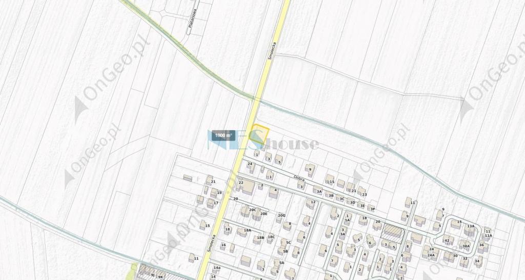 Działka budowlana 1000&nbsp;m², Pietrzykowice, Dobra - zdjęcie 1