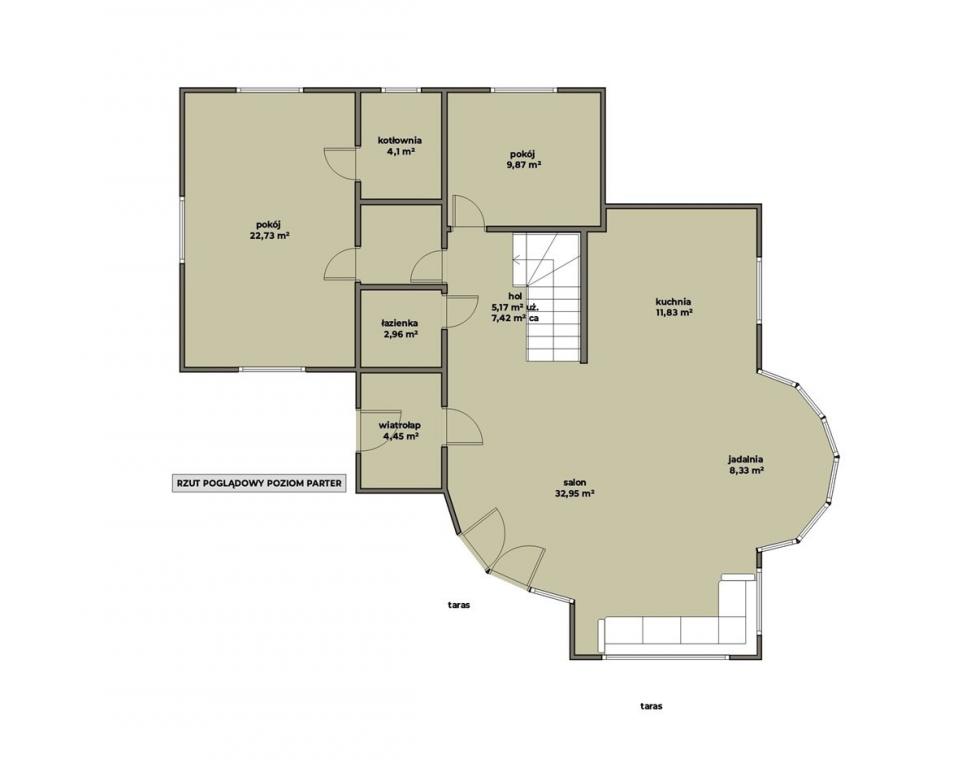 Dom 274&nbsp;m², Kraków, Osterwy - zdjęcie 5