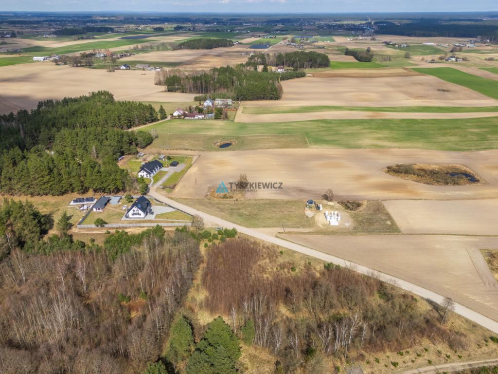 Działka 2458 m² z WZ na 2 domy 5 km od jeziora - zdjęcie 2