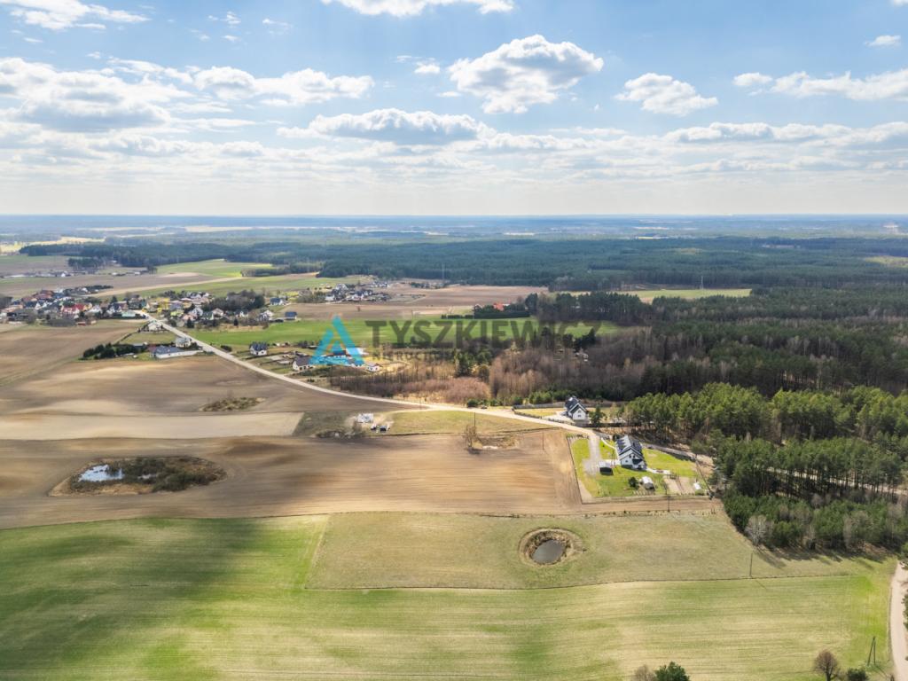 Działka 2458 m² z WZ na 2 domy 5 km od jeziora - zdjęcie 8