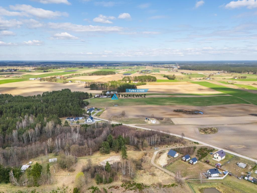 Działka 2458 m² z WZ na 2 domy 5 km od jeziora - zdjęcie 1