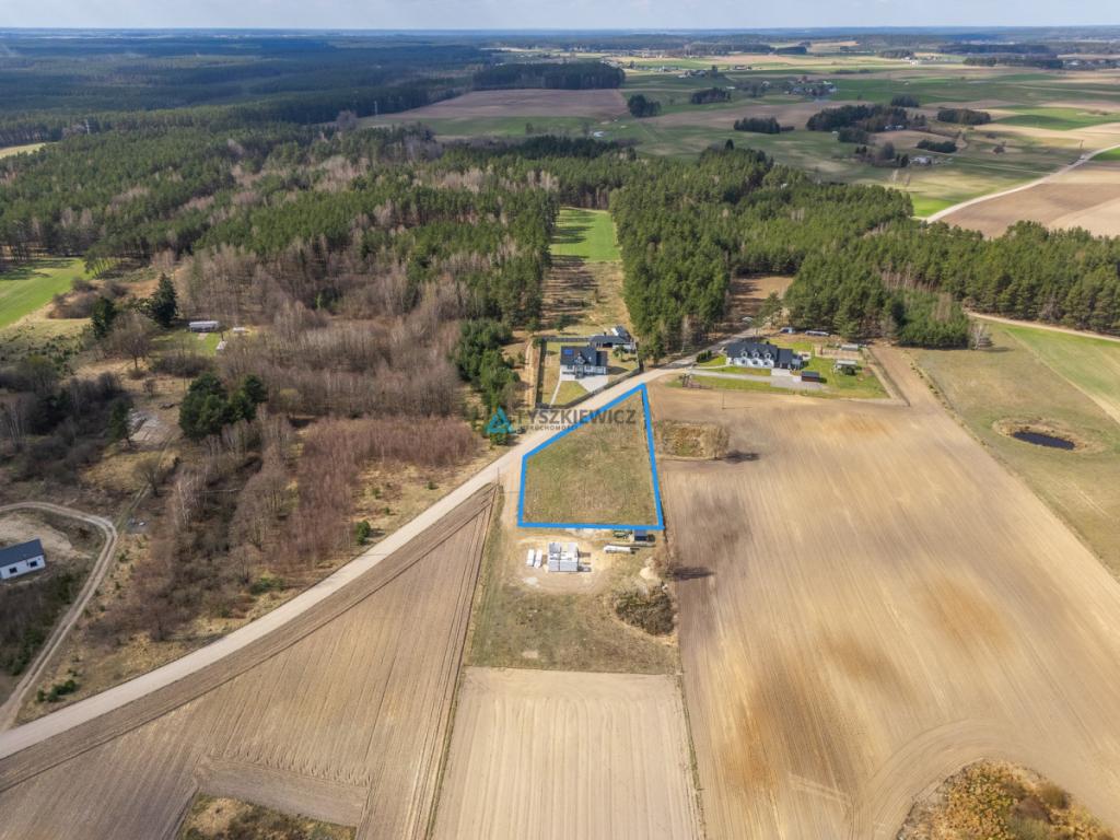 Działka 2458 m² z WZ na 2 domy 5 km od jeziora - zdjęcie 7