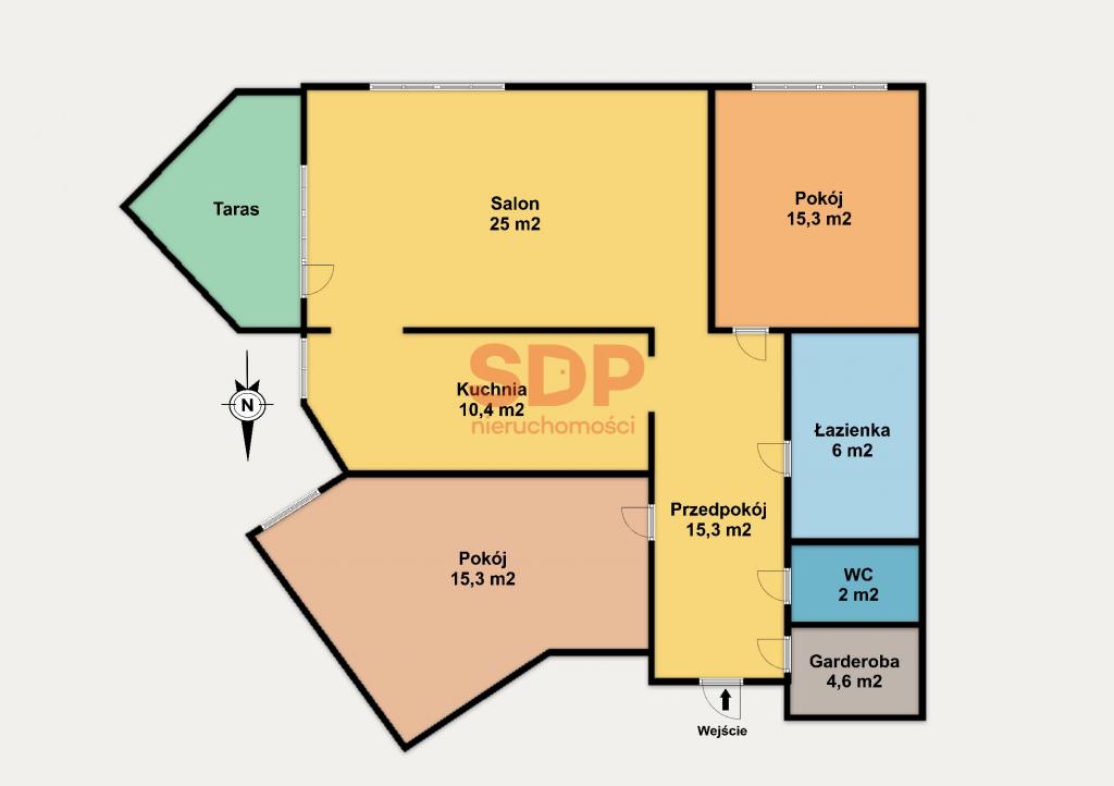 Mieszkanie 93&nbsp;m², Łódź, Dobra - zdjęcie 19
