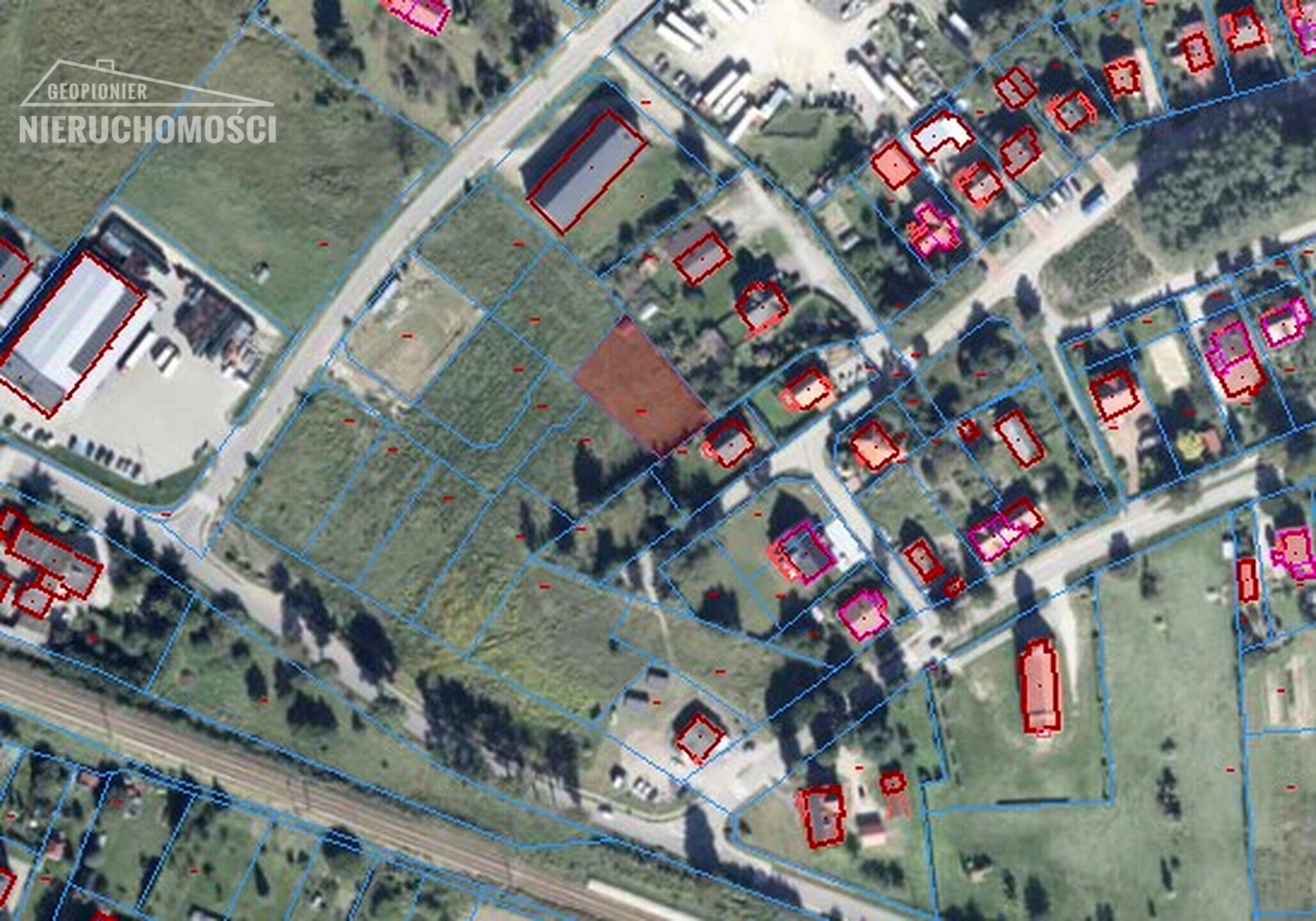 Ostróda - Lubajny, dzoałka budowlana 1060 m2, cena 110 000 PLN - zdjęcie 1