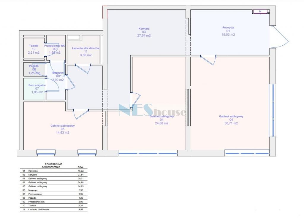 Lokal usługowy do wynajęcia, 130&nbsp;m², Wrocław, Krzyki, Jeździecka - zdjęcie 5