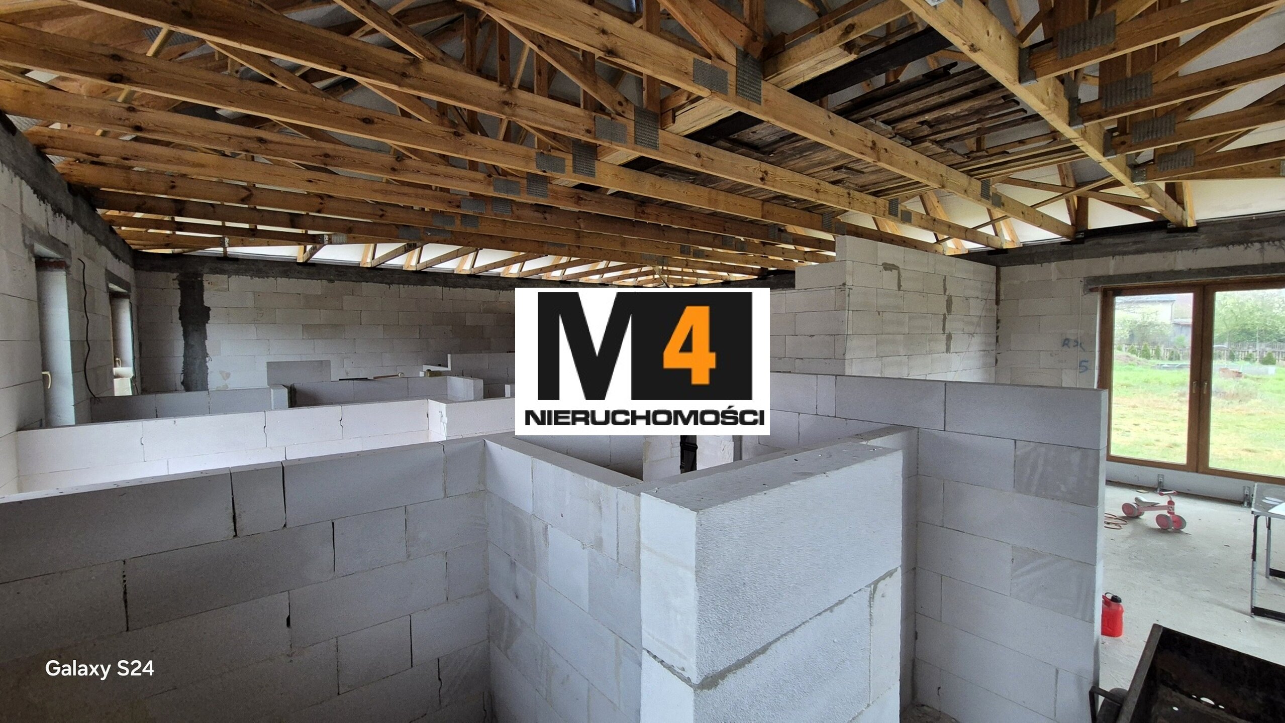 Dom parterowy, stan surowy zamknięty , Konradowo, super lokalizacja ! - zdjęcie 4