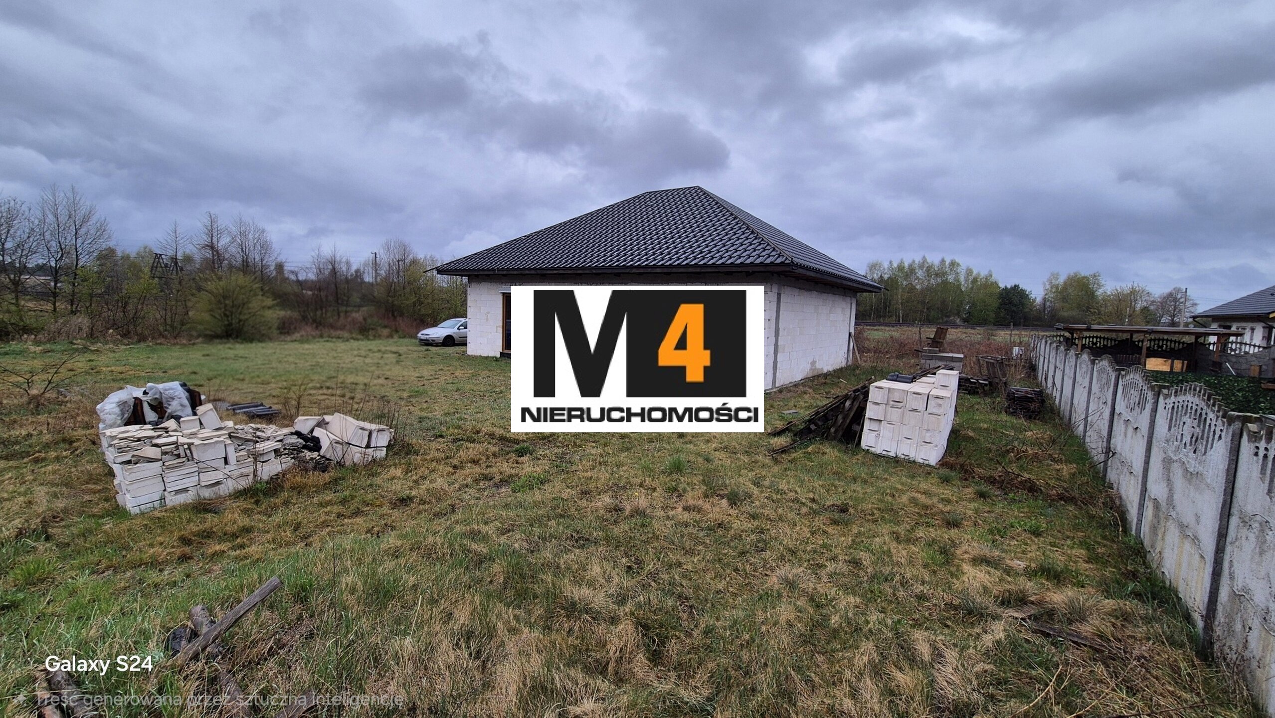 Dom parterowy, stan surowy zamknięty , Konradowo, super lokalizacja ! - zdjęcie 3