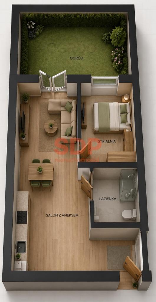Mieszkanie 44 m², Wrocław, Fabryczna, Nowodworska - zdjęcie 5
