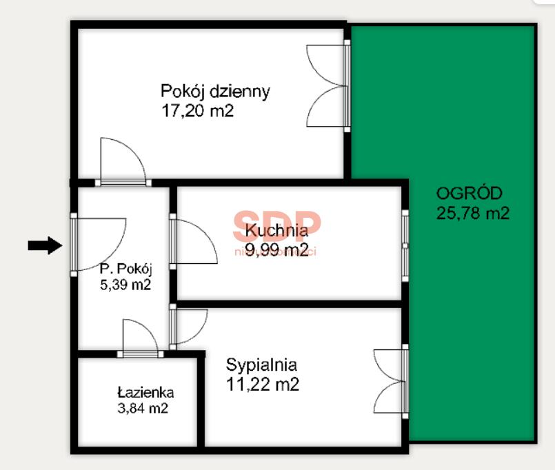 Mieszkanie 47 m², Wrocław, Lothara Herbsta - zdjęcie 4
