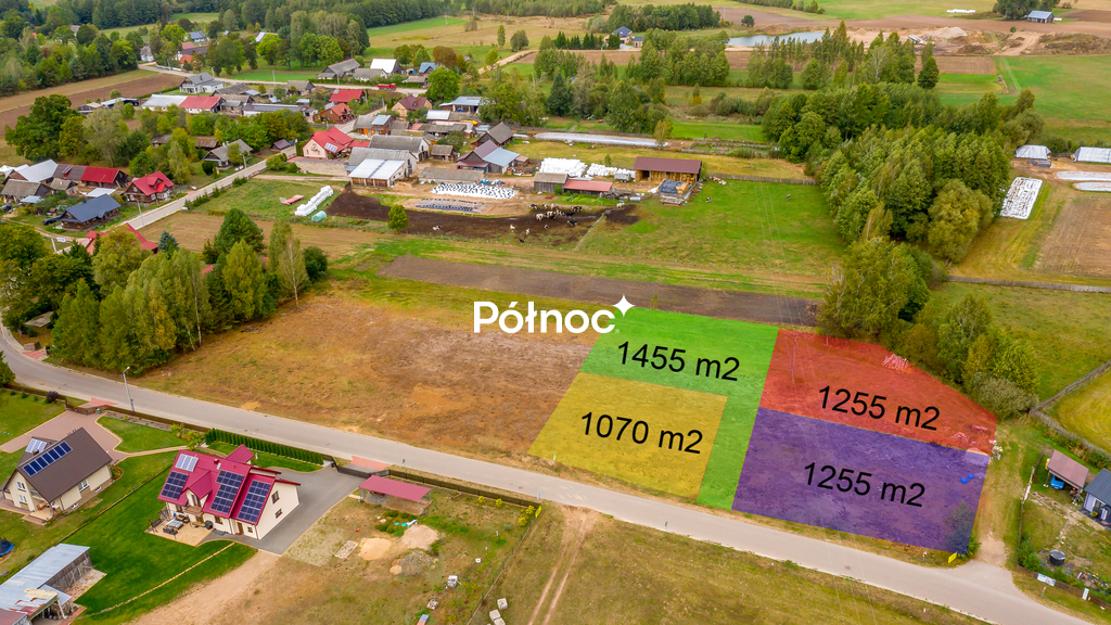 Działka budowlana 1255&nbsp;m², Łapczyn - zdjęcie 1