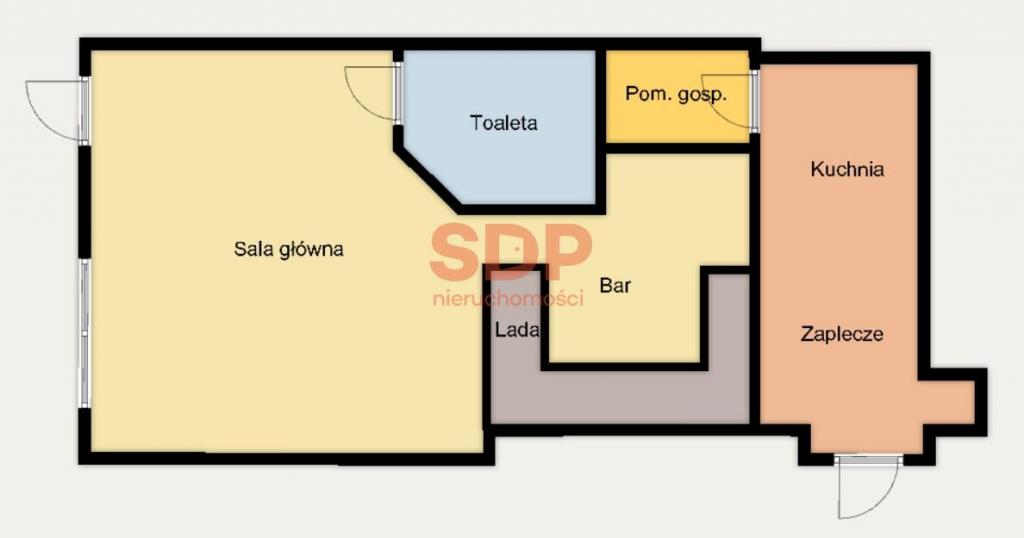 Lokal usługowy do wynajęcia, 42 m², Wrocław, Śródmieście, Szewska - zdjęcie 5
