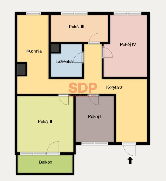 Mieszkanie 75 m², Wrocław, Drzewieckiego - zdjęcie 13