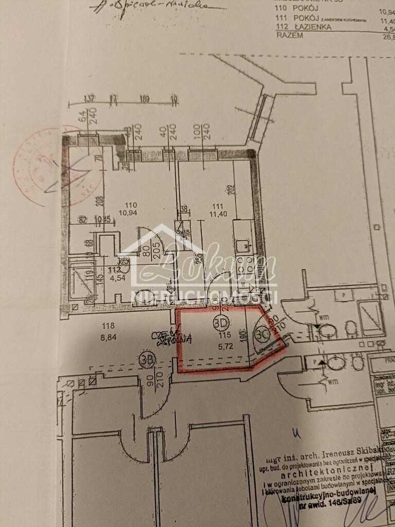 Mieszkanie 26,88 m², Szczecin, Centrum, Kaszubska - zdjęcie 10