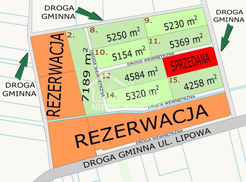 Działka budowlana 4258&nbsp;m², Lubczyna - zdjęcie 2