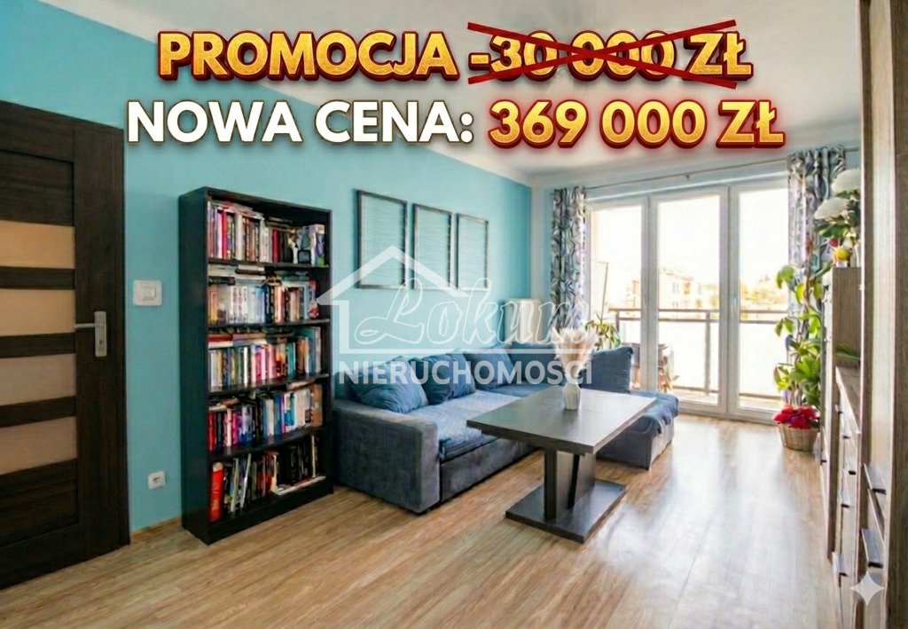 Mieszkanie 48,14&nbsp;m², Stargard, os. Osiedle Tysiąclecia - zdjęcie 1