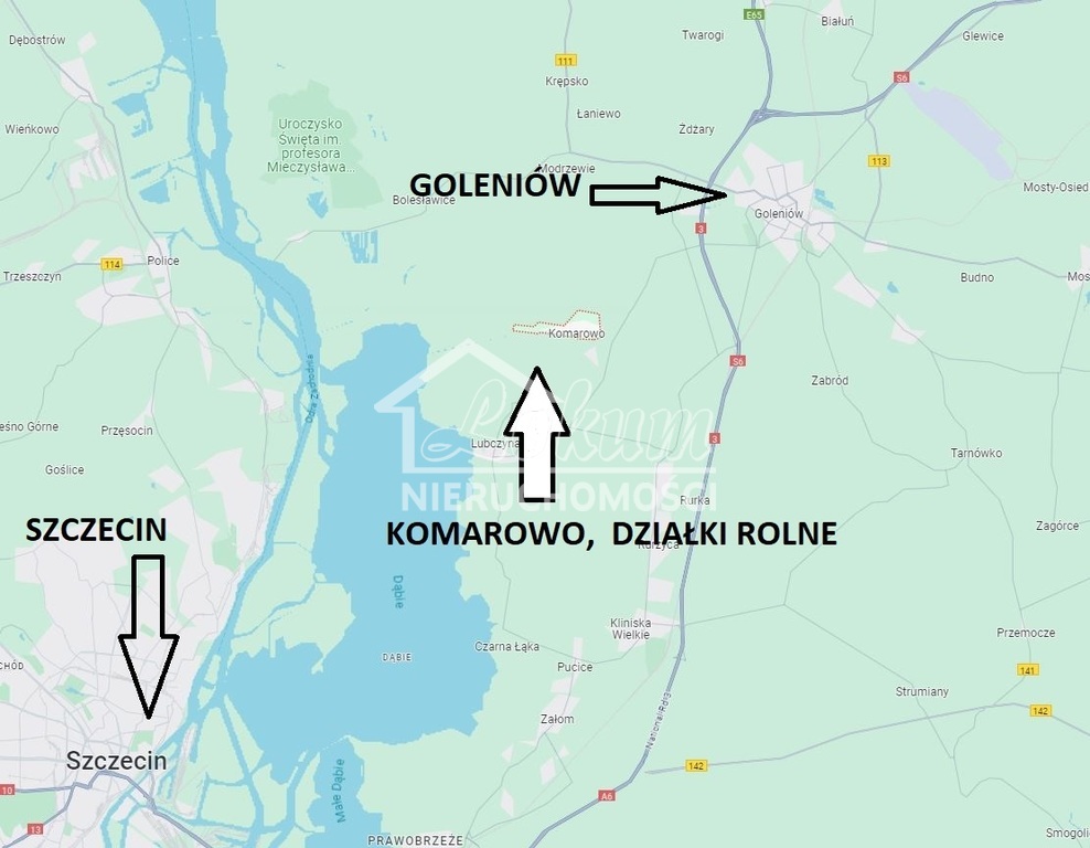 Działka rolna 6,60&nbsp;ha, Komarowo - zdjęcie 4