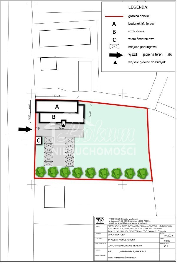 Działka budowlana 2638&nbsp;m², Recz, Leśna - zdjęcie 7
