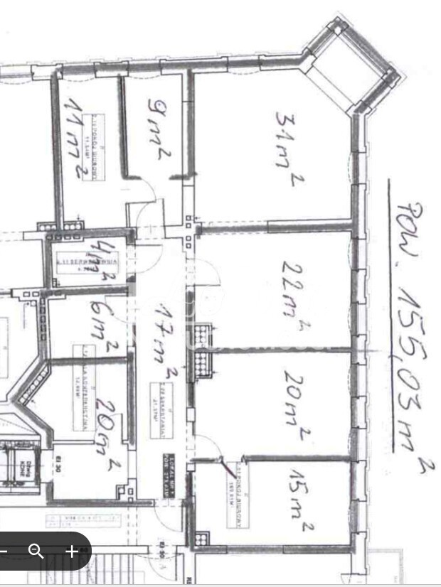 Lokal biurowy do wynajęcia, 155,03&nbsp;m², Szczecin, Centrum, Księcia Bogusława X - zdjęcie 14
