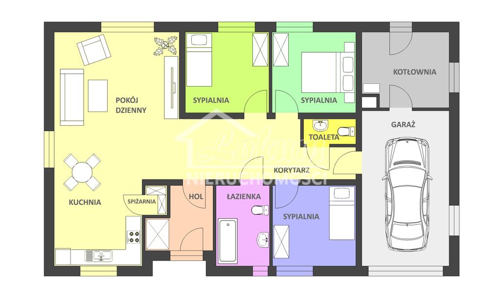 Dom 132&nbsp;m², Przemocze, Świerkowa - zdjęcie 10