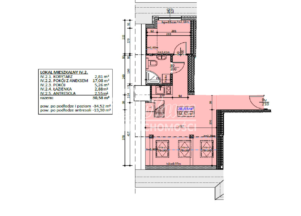 Mieszkanie 30,58&nbsp;m², Szczecin, Śródmieście, Strzelecka - zdjęcie 5