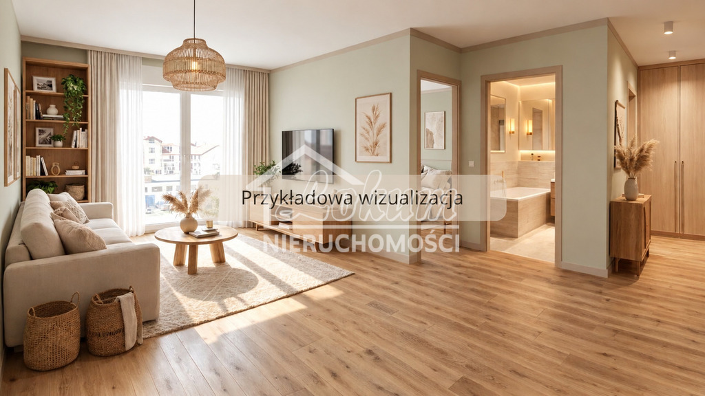 Mieszkanie 45,32&nbsp;m², Kamień Pomorski, Wojska Polskiego - zdjęcie 2