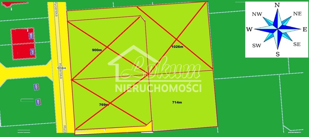 Działka budowlana 714&nbsp;m², Dobra - zdjęcie 1