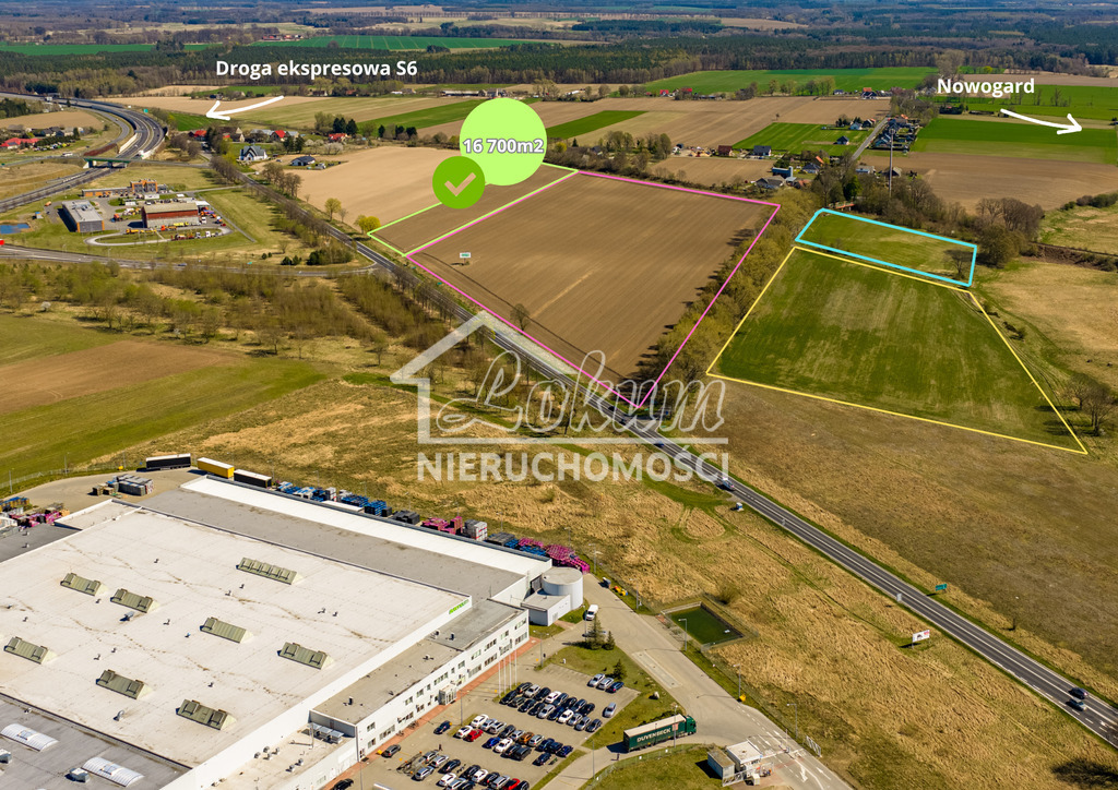Działka inwestycyjna 1,67 ha, Wojcieszyn - zdjęcie 1