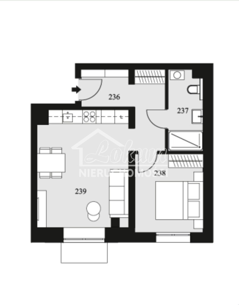 Mieszkanie 26,7 m², Świnoujście - zdjęcie 10