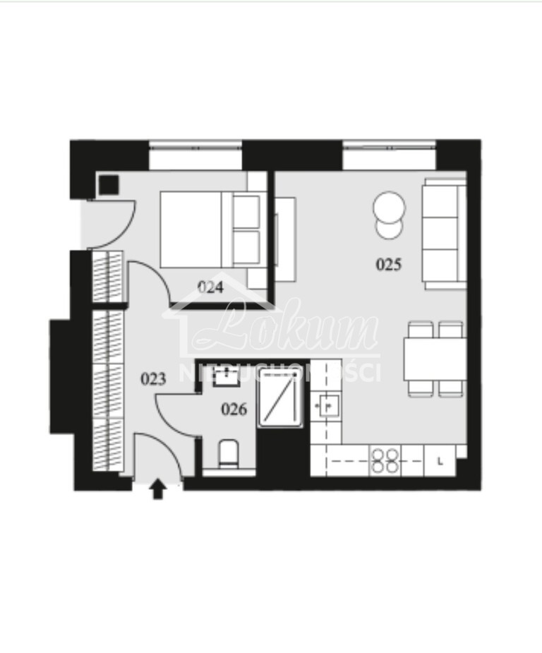 Mieszkanie 26,7 m², Świnoujście - zdjęcie 9