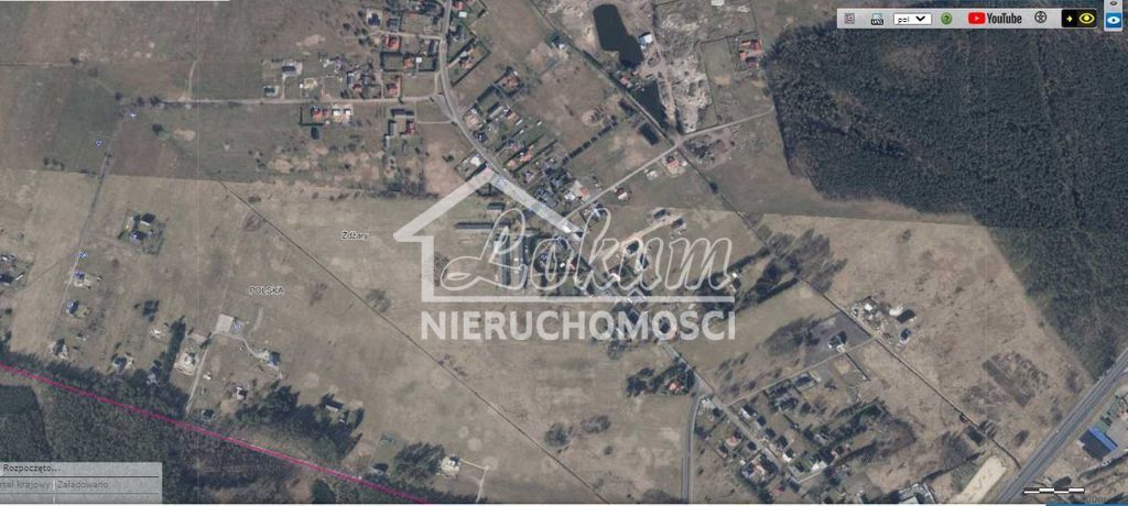 Działka budowlana 1294&nbsp;m², Żdżary - zdjęcie 1