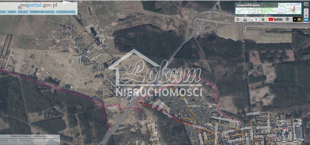 Działka budowlana 1294&nbsp;m², Żdżary - zdjęcie 2