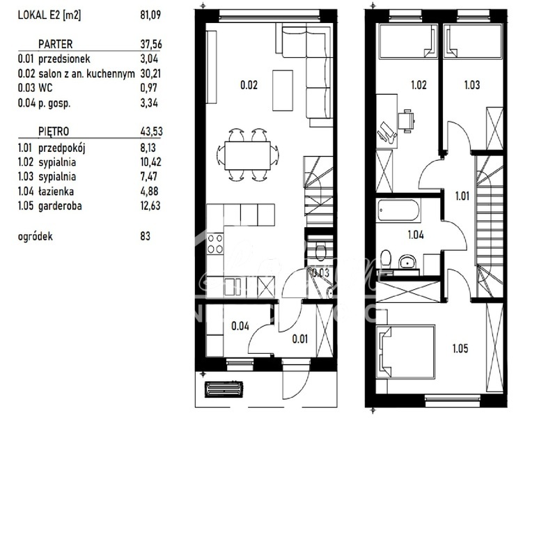 Dom 81,09&nbsp;m², Szczecin - zdjęcie 3