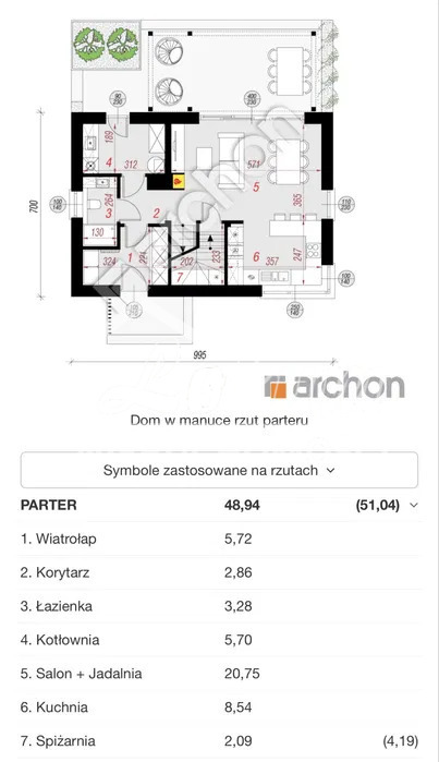 Dom 101&nbsp;m², Zieleniewo, Szczecińska - zdjęcie 6