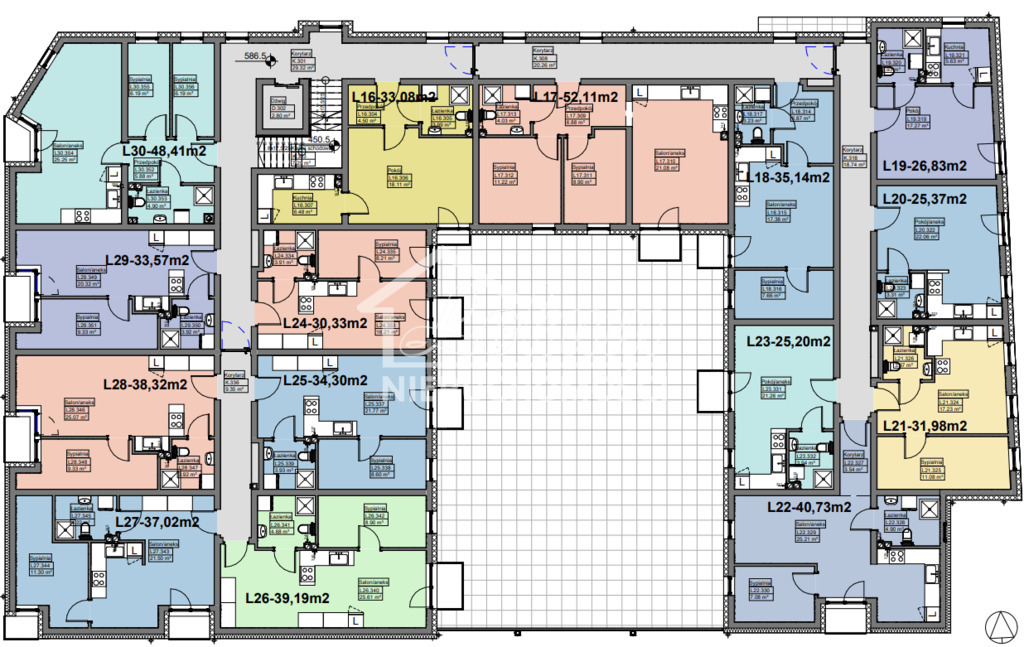 Mieszkanie 48,41&nbsp;m², Police, Grunwaldzka - zdjęcie 7