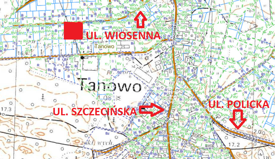 Działka budowlana 4400&nbsp;m², Tanowo - zdjęcie 2