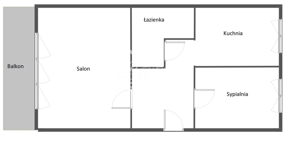Mieszkanie 49,76&nbsp;m², Szczecin - zdjęcie 13