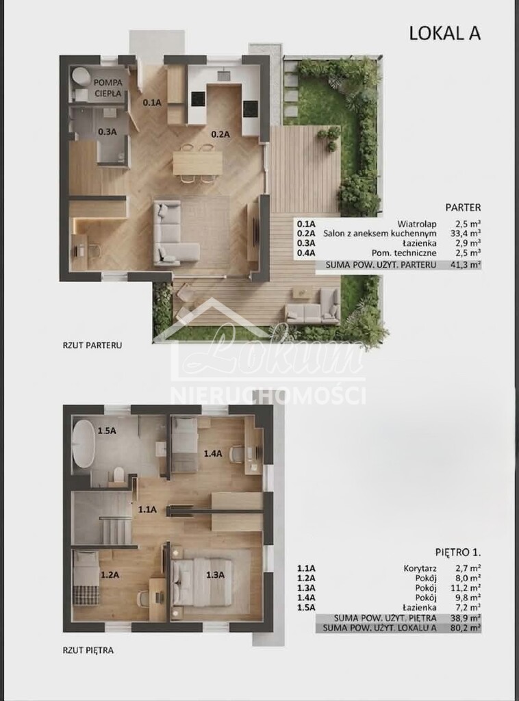 Dom 80,2&nbsp;m², Wołczkowo - zdjęcie 4