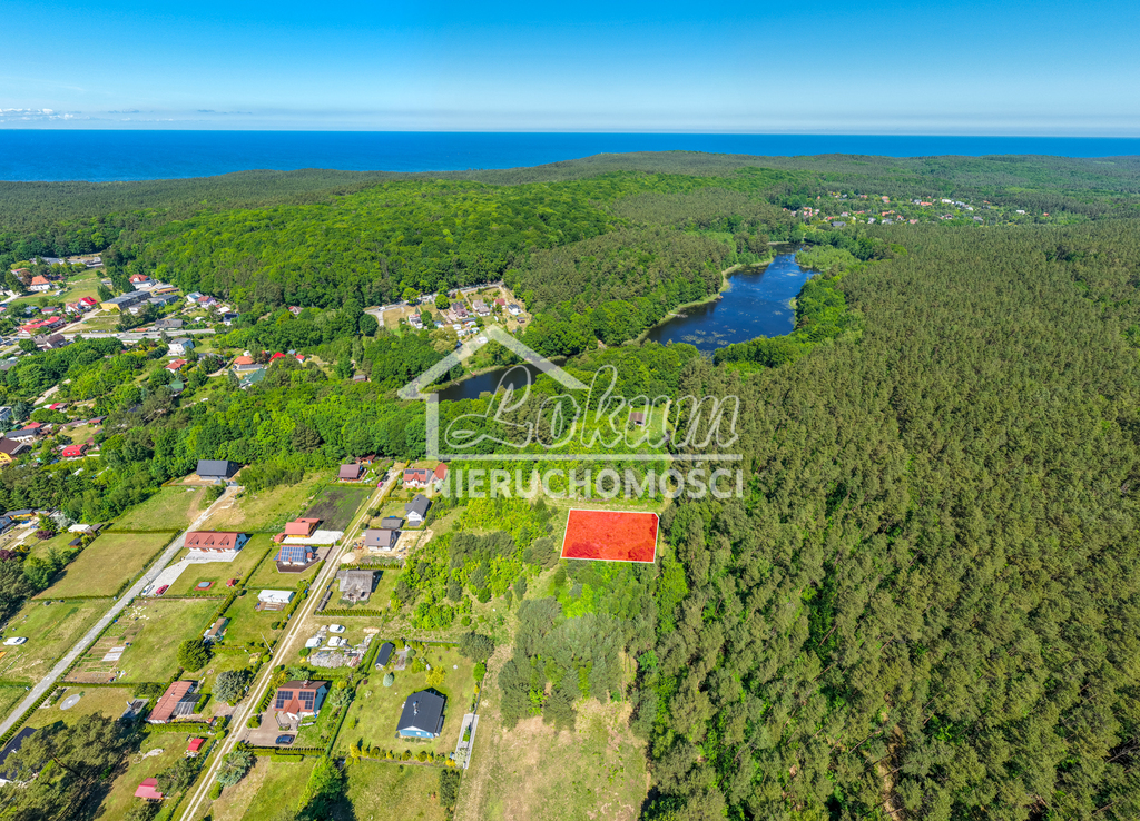 Działka budowlana 1000&nbsp;m², Wisełka, Ustronie Leśne - zdjęcie 1