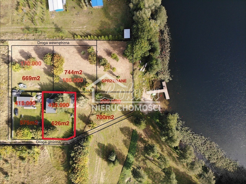 Działka rekreacyjna 626&nbsp;m², Objezierze - zdjęcie 2