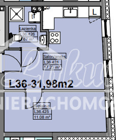 Mieszkanie 31,98&nbsp;m², Police, Grunwaldzka - zdjęcie 5