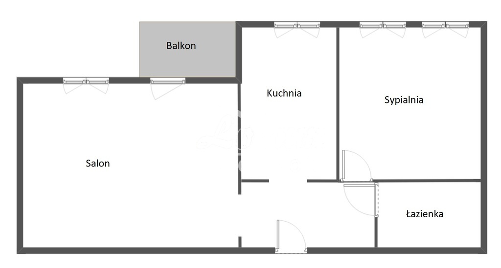 Mieszkanie 52&nbsp;m², Szczecin - zdjęcie 7