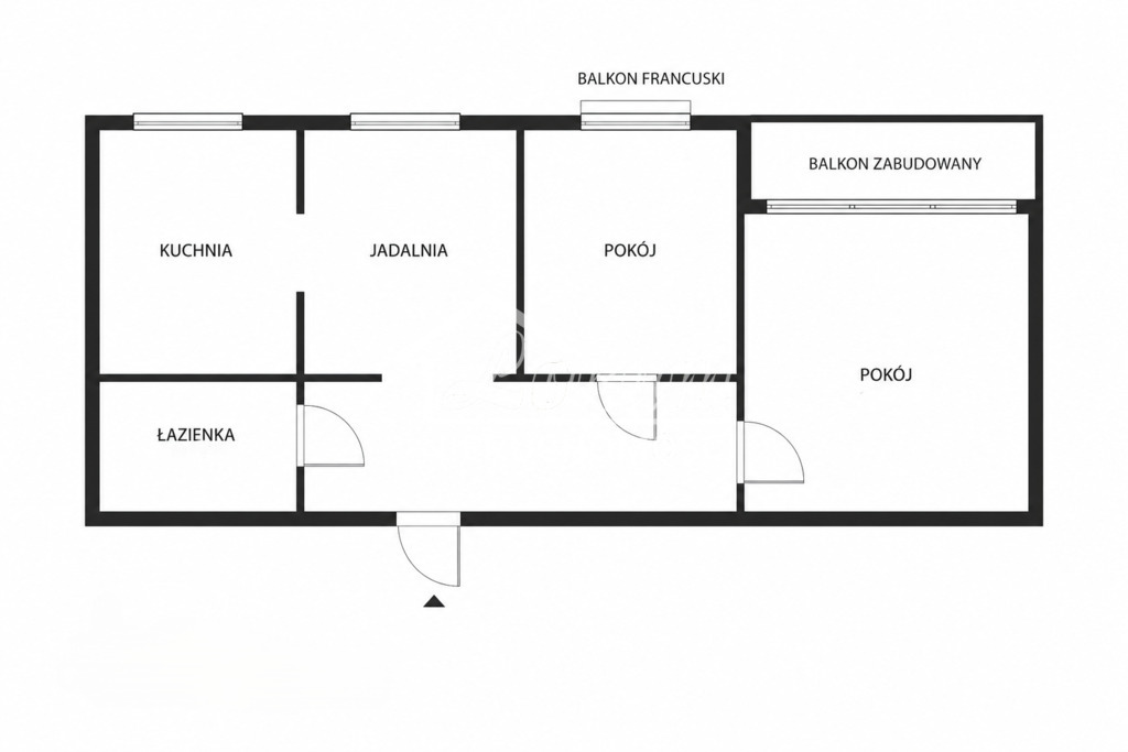 Mieszkanie 52,3&nbsp;m², Szczecin, Zawadzkiego-Klonowica, Władysława Szafera - zdjęcie 9