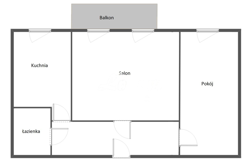 Mieszkanie 53,62&nbsp;m², Szczecin - zdjęcie 6