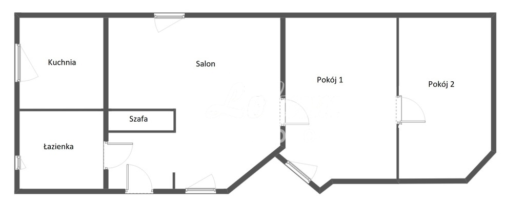 Mieszkanie 61,69&nbsp;m², Szczecin - zdjęcie 10