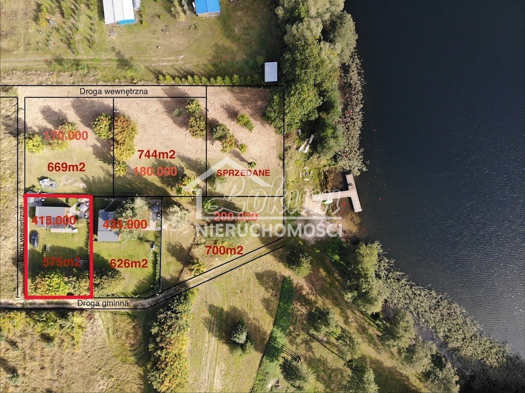 Działka rekreacyjna 575&nbsp;m², Objezierze - zdjęcie 2