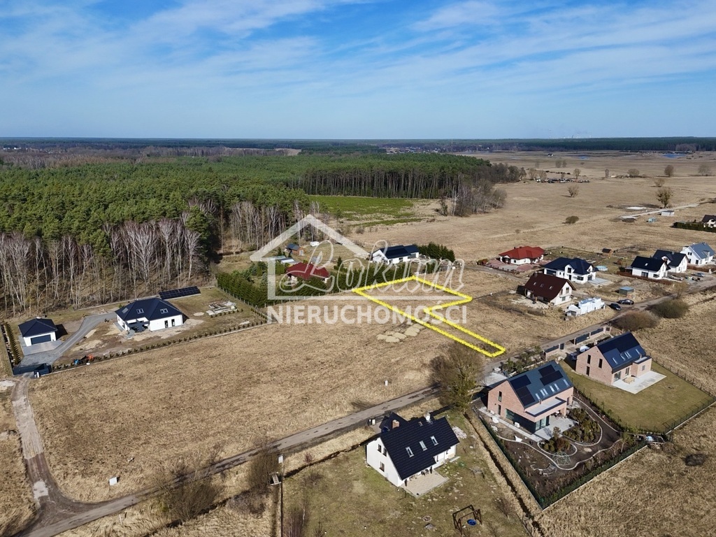 Działka budowlana 1331&nbsp;m², Dobra, Biedronki - zdjęcie 1