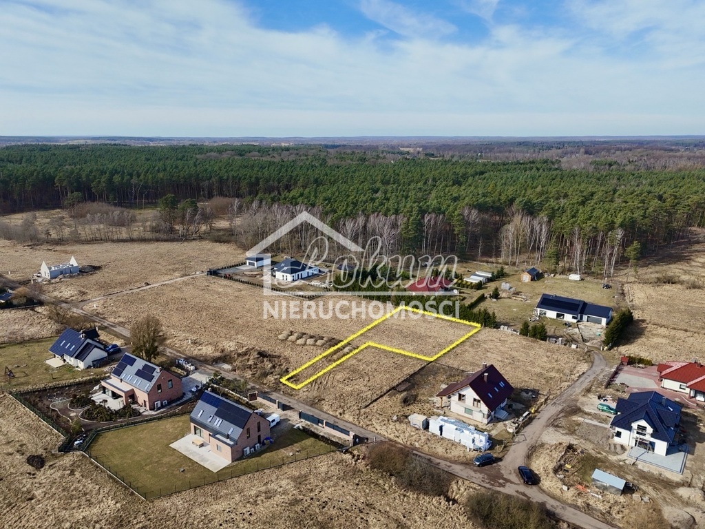 Działka budowlana 1331&nbsp;m², Dobra, Biedronki - zdjęcie 2