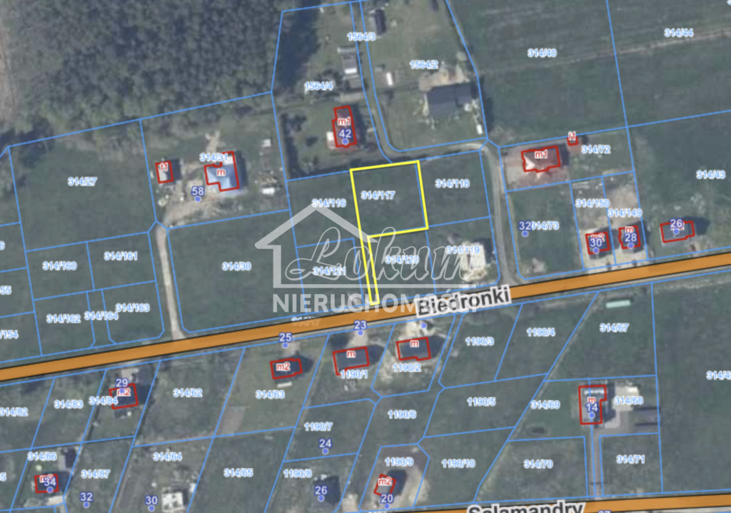 Działka budowlana 1331&nbsp;m², Dobra, Biedronki - zdjęcie 5